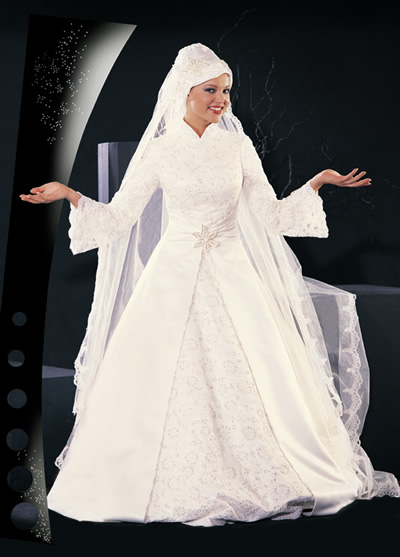 اجمل فساتين زفاف للمحجبات لعام 2010! اجمل فساتين زفاف للمحجبات لعام 2010!