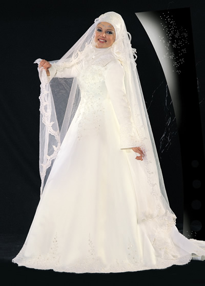اجمل فساتين زفاف للمحجبات لعام 2010! اجمل فساتين زفاف للمحجبات لعام 2010!
