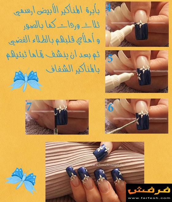 طرق رائعة لفن الرسم على الاظافر! طرق رائعة لفن الرسم على الاظافر!