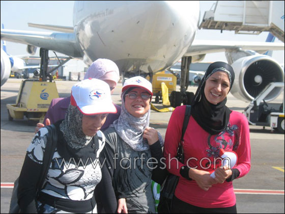 المنارة تحلق في المجال الجوي لمطار بن غوريون الدولي المنارة تحلق في المجال الجوي لمطار بن غوريون الدولي