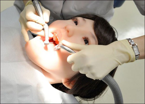 "هاناكو".. دمية بشرية ذكية يطبق عليها طلاب طب الاسنان ما تعلموه "هاناكو".. دمية بشرية ذكية يطبق عليها طلاب طب الاسنان ما تعلموه