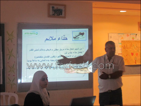 توعية للمحافظة والوقاية من القدم السكري لنساء منشية زبدة توعية للمحافظة والوقاية من القدم السكري لنساء منشية زبدة