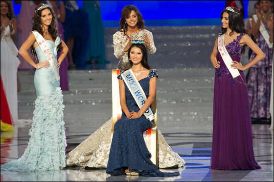 الف مبروك.. تتويج ملكة جمال الصين ملكة جمال العالم لعام 2012 الف مبروك.. تتويج ملكة جمال الصين ملكة جمال العالم لعام 2012